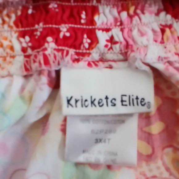 Krickets Elite Floral Stretchy Smocked Tank Top - Picture 5 of 7